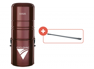 Central vacuum 525 - With bag 