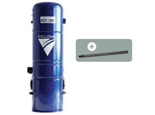 Central vacuum Azure - Hybrid + Bonus Flexible crevice tool 24 in