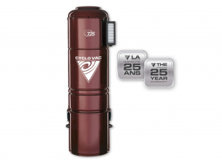 Central vacuum H725 hybrid - 25 years warranty