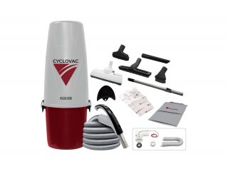 Demonstrator - ABS Central Vacuum with Turbo Air Powerhead – 700 Airwatts - Cyclovac Nitro Max