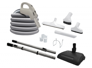 Ensemble d'accessoires électriques 110/24V Super Pack avec boyau Super Flex - Brosse Decovac 12 po. (30,5 cm) et balai électrique 