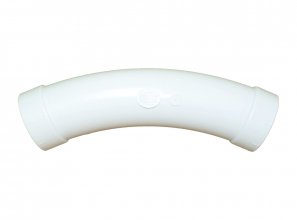 Coude PVC pour boyau rétractable Retraflex - 45° - Très long rayon