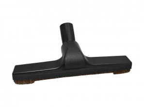 Brosse à plancher - Crins de cheval - 10 in (25,4 cm) - Noir