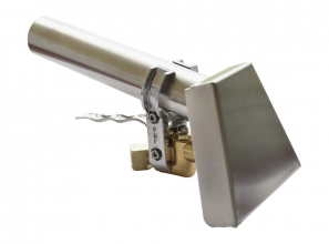 Upholstery suction tool with water jet integrated for Wave wet and dry system - stainless steel