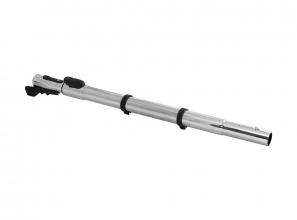 Telescopic wand with hole and power cord clips - 24 in to 35.5 in (61-90 cm) - Chrome