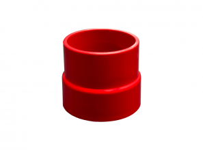 Stopper PVC pipe fitting - 2 in. to 1 13/16 in. (51-46 mm) - Plastiflex