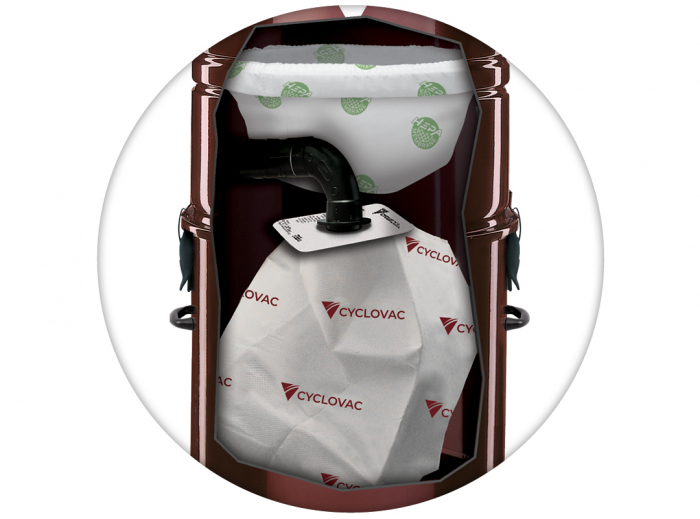 Central vacuum 725 - Hybrid with attachment kit Super Luxe - 35 ft