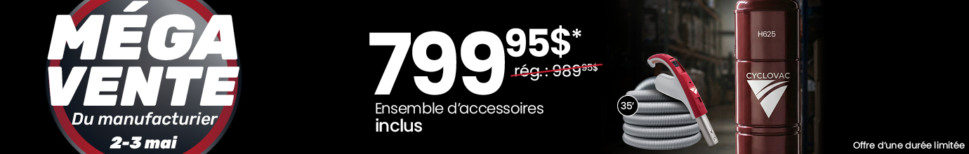 Mega vente du manufacturier 2026