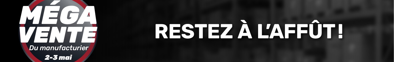 Vente du manufacturier 2026