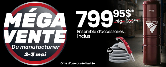 Mega vente du manufacturier 2026