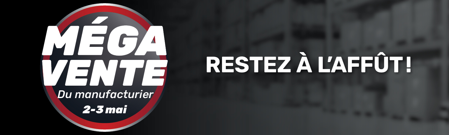 Vente du manufacturier 2026